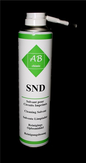 SND400B NETTOYANT FLUX DE, Atlantique Composants : SND400B NETTOYANT FLUX DE  Colle -Solvant - Aérosol Outillage