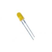  LED ROUGE 5mm 2V 20mA TEINTEE 