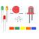  LED VERTE 5mm 2V4 10mA TEINTEE 