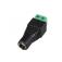  Fiche mle 2.1mm sortie sur 