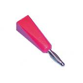  FICHE BANANE 2mm MALE    ROUGE 
