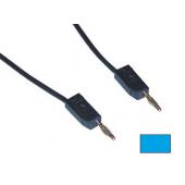  CORDON MESURE 2mm 7.5cm   BLEU 