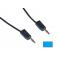  CORDON MESURE 2mm 7.5cm   BLEU 