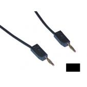  CORDON MESURE 2mm 7.5cm   NOIR 