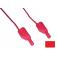  CORDON SECURITE 4mm   1m ROUGE 