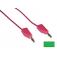  CORDON MESURE 4mm   25cm  VERT 