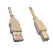  Cordon USB type AB M/M 2m 