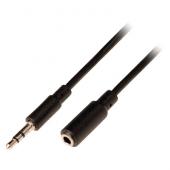  Cord.jack stereo 3.5mm M/F 2m5 