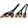  Cord.analog.A/V 3xRCA M/F 5m00 