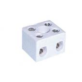  2 Dominos steatite 4mm 