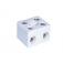  2 Dominos steatite 4mm 