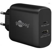  Chargeur Mural 1xUSB-A 1xUSB-C 