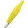  Pince crocodile 37mm jaune 