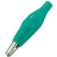  Pince crocodile 37mm verte 