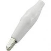  Pince crocodile 37mm blanche 