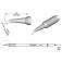  PANNE CONIQUE 0.8mm 