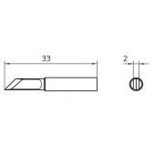  PANNE XNTKN COUTEAU    2.0x33 