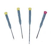  Jeu de 4 tournevis precision 