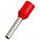  Embout de cablage 1.0mm2 rouge 