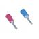  Embout pre-isole 2mm bleu 