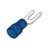  Cosse fourche a sert.6,2 bleue 