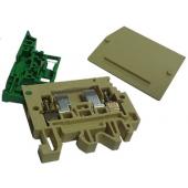  Porte fusible 5x20  Rail DIN 