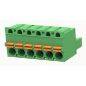  BORNIER 6 VOIES PAS 5.08 20A 